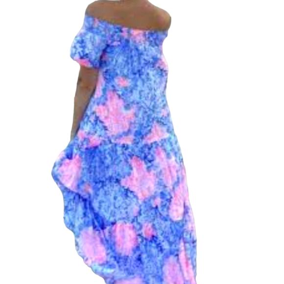 Lilly Pulitzer Dezi Maxi Dress – Sway With Me – Size Medium (Holy Grail) - Picture 2 of 5